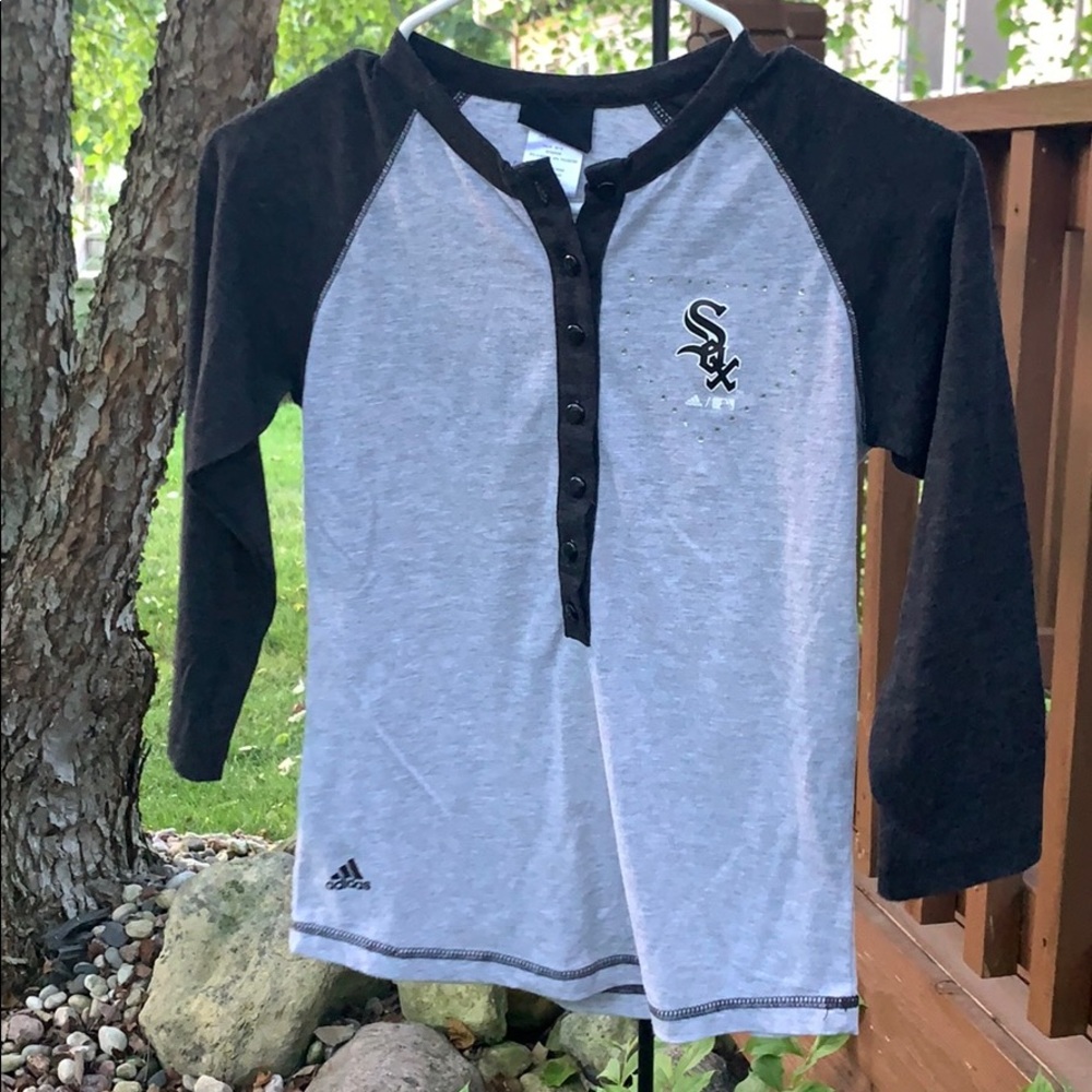 Adidas Girls MLB White Sox T-Shirt